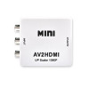 HD-V03 AV to HDMI 컨버터 3RCA를 HDMI로 변환 KC인증
