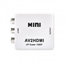 HD-V03 AV to HDMI 컨버터 3RCA를 HDMI로 변환 KC인증