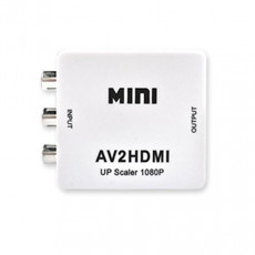 HD-V03 AV to HDMI 컨버터 3RCA를 HDMI로 변환 KC인증