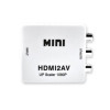 (HD-V02) HDMI to AV 변환 컨버터 HDMI 커넥터를 아날로그 티비 모니터에 사용