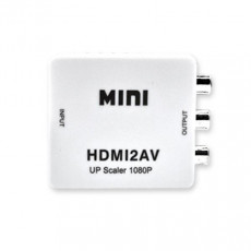 (HD-V02) HDMI to AV 변환 컨버터 HDMI 커넥터를 아날로그 티비 모니터에 사용