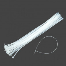 Kimspp 케이블타이 5x550mm (벌크 50개) 케이블밴드 타이밴드 전선 배선정리
