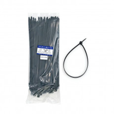kimspp 케이블타이 8x350mm 블랙(약100개) 케이블밴드 타이밴드 전선 배선정리 다양한규격보유