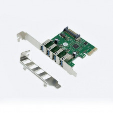 PCI E to USB 3 0 4Port 카드 1000Mbps SATA VL805