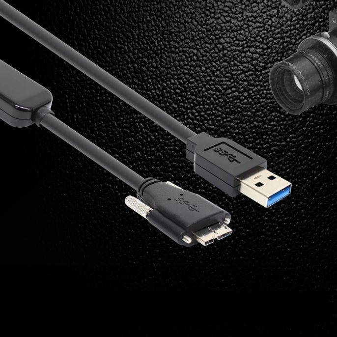 USB3.0 리피터 AM-MicroB 리피터 케이블 10m